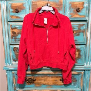 All in Motion Vibrant Red Pullover